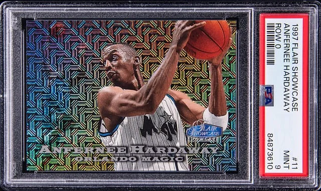 1997-98 Flair Showcase Anfernee Hardaway Row 0 #11 card image