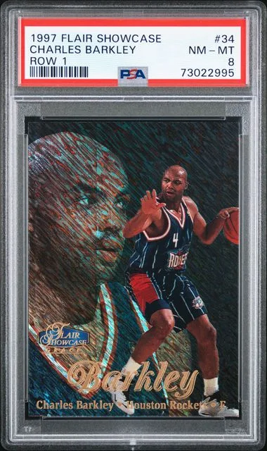 1997-98 Flair Showcase Charles Barkley Row 1 #34 card image