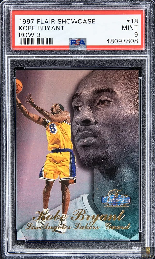 1997-98 Flair Showcase Kobe Bryant Row 0 #18 card image