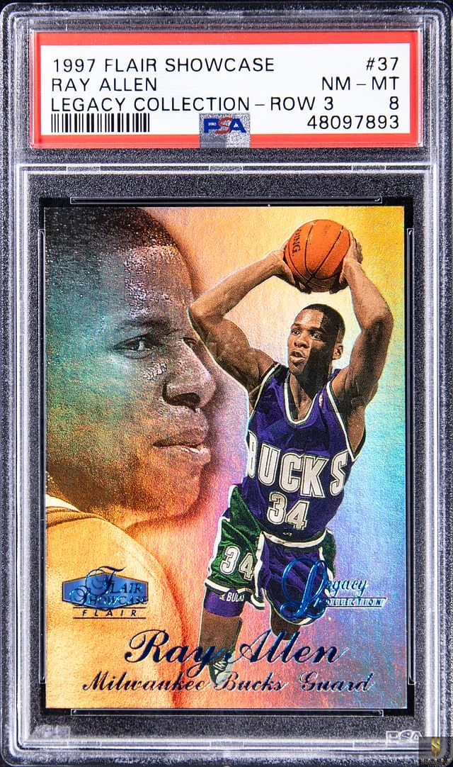 1997-98 Flair Showcase Ray Allen Legacy Collection Row 3 #37 card image