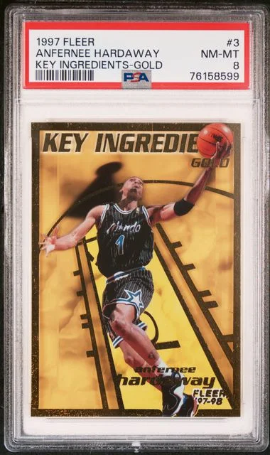 1997-98 Fleer Anfernee Hardaway Key Ingredients Gold #3 card image