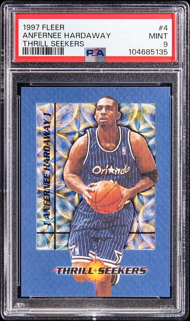 1997-98 Fleer Anfernee Hardaway Thrill Seekers #4 card image