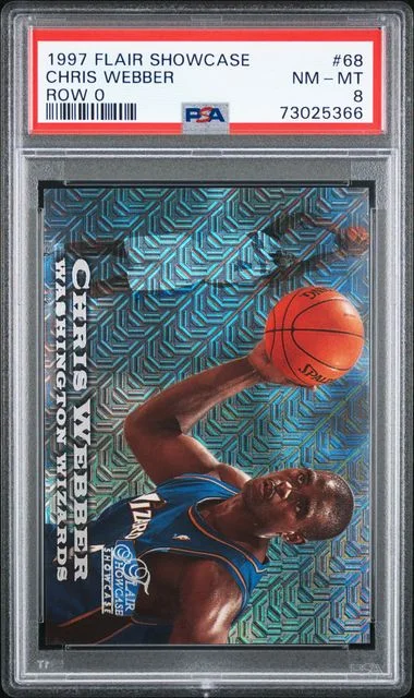 1997-98 Fleer Flair Showcase Chris Webber Row 0 #68 card image