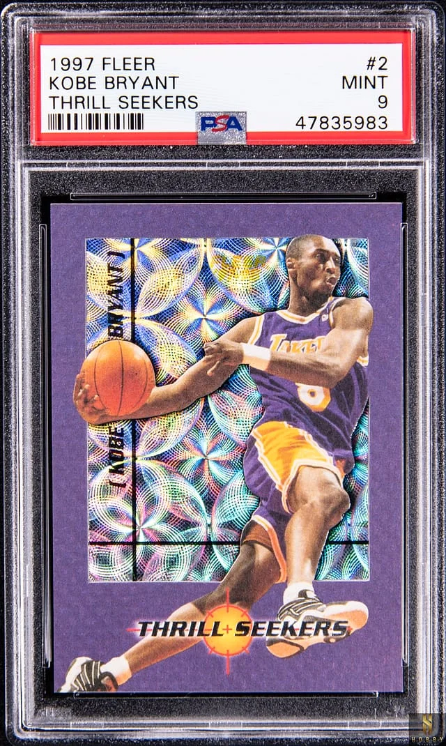 1997-98 Fleer Kobe Bryant Thrill Seekers #2 card image