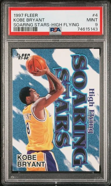 1997-98 Fleer Kobe Bryant Soaring Stars #4 card image