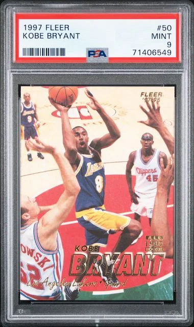 1997-98 Fleer Kobe Bryant Crystal #50 card image