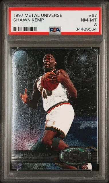 1997-98 Fleer Metal Universe Shawn Kemp #67 card image