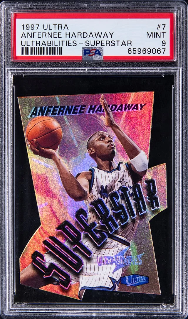 1997-98 Fleer Ultra Anfernee Hardway Ultrabilities Superstar #7 card image