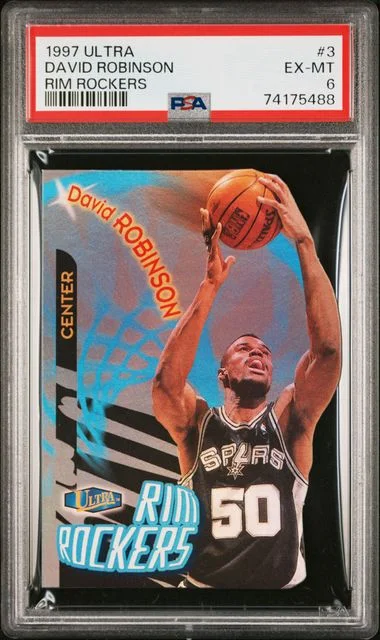 1997-98 Fleer Ultra David Robinson Rim Rockers #3 card image