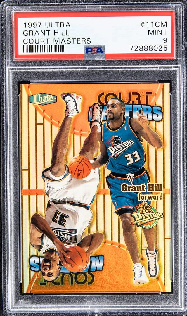 1997-98 Fleer Ultra Grant Hill Court Masters #11CM card image