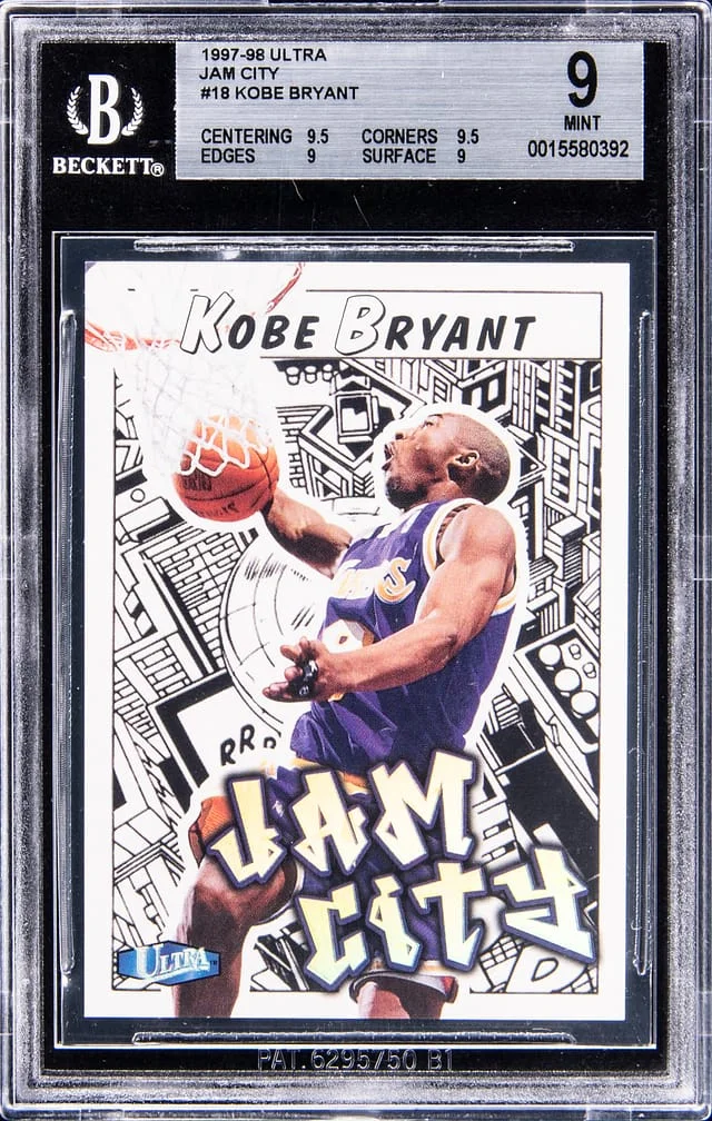 1997-98 Fleer Ultra Kobe Bryant Jam City #18 card image