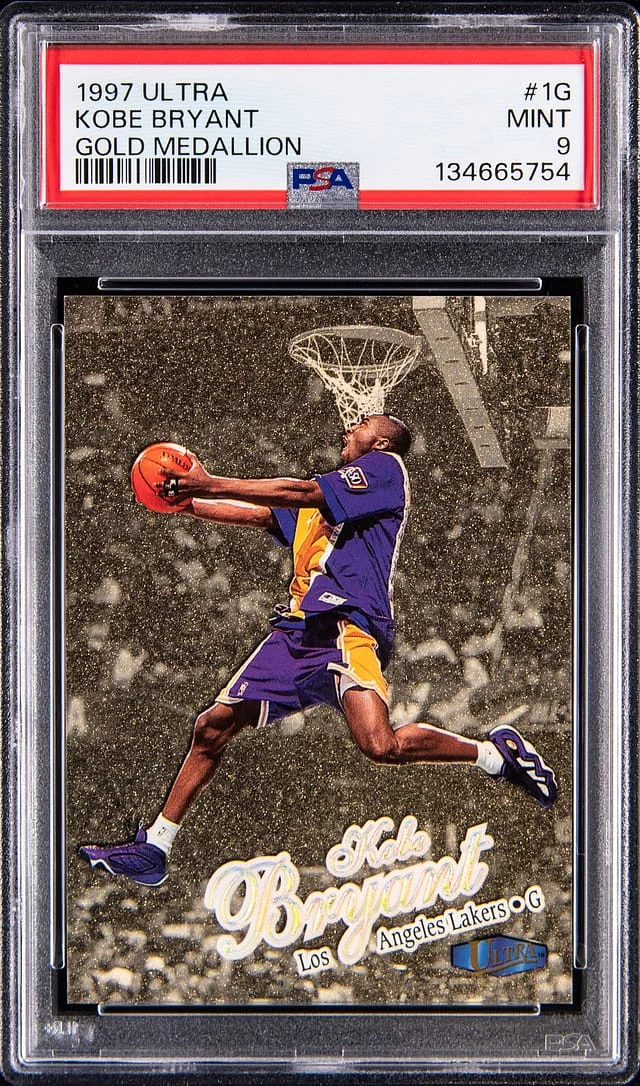 1997-98 Fleer Ultra Kobe Bryant Gold Medallion #1G card image