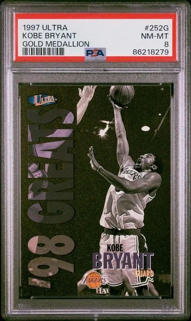 1997-98 Fleer Ultra Kobe Bryant Gold Medallion #252G card image