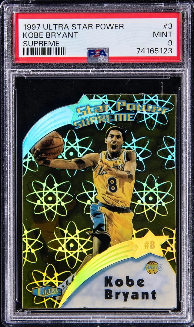 1997-98 Fleer Ultra Kobe Bryant Star Power Supreme #3SPS card image