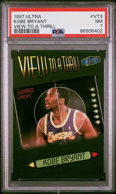 1997-98 Fleer Ultra Kobe Bryant View 2 A Thrill #VT3 card image