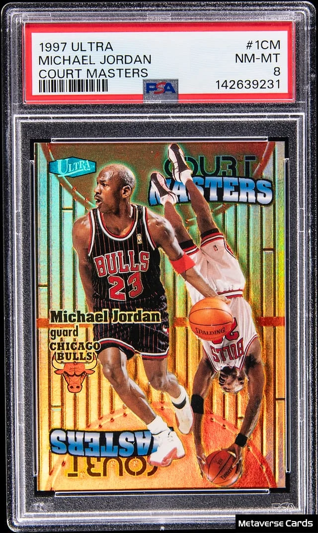 1997-98 Fleer Ultra Michael Jordan Court Masters #1CM card image