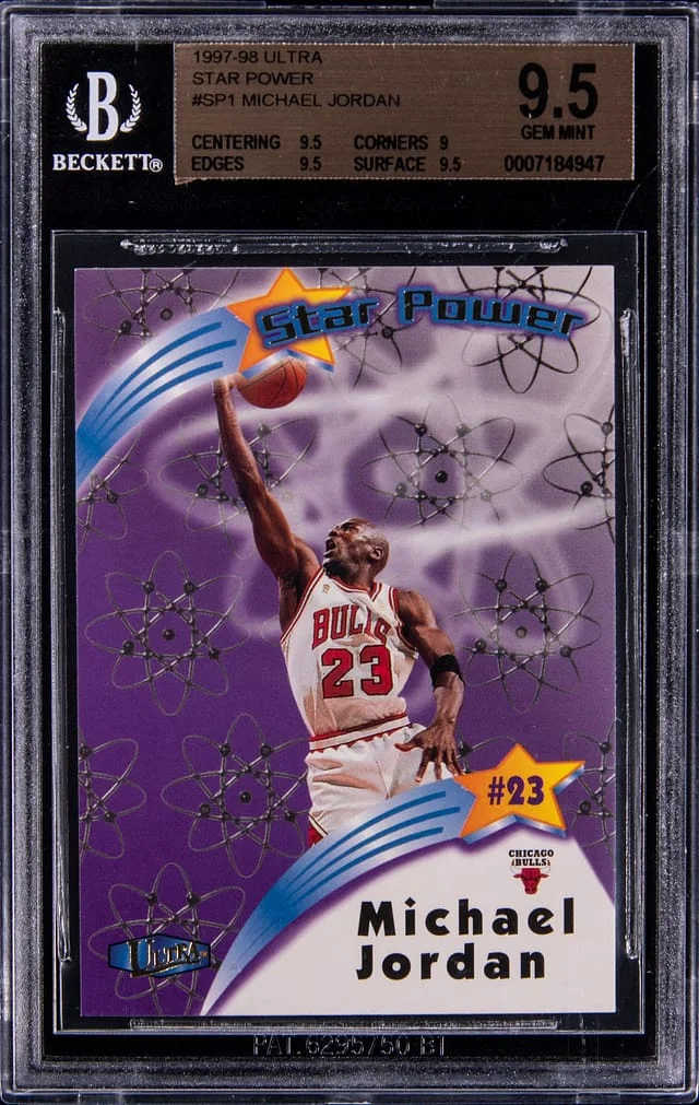 1997-98 Fleer Ultra Michael Jordan Star Power #SP1 card image