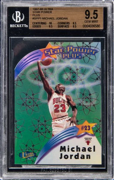 1997-98 Fleer Ultra Michael Jordan Star Power Plus #SPP1 card image