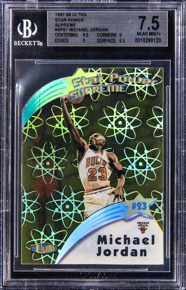1997-98 Fleer Ultra Michael Jordan Star Power Supreme #SPS card image