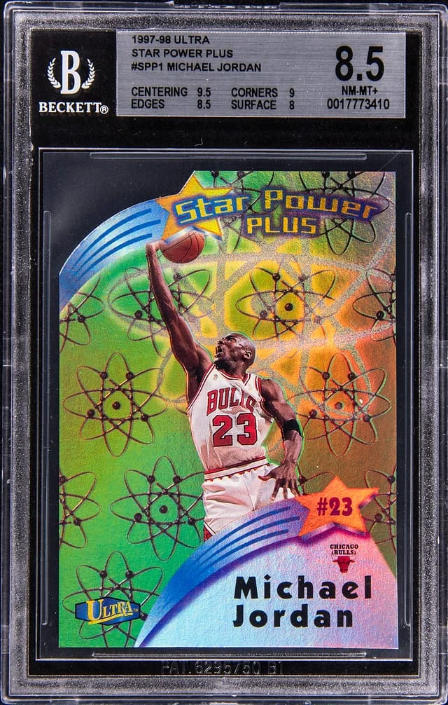 1997-98 Fleer Ultra Micheal Jordan Star Power Plus #SPP1 card image