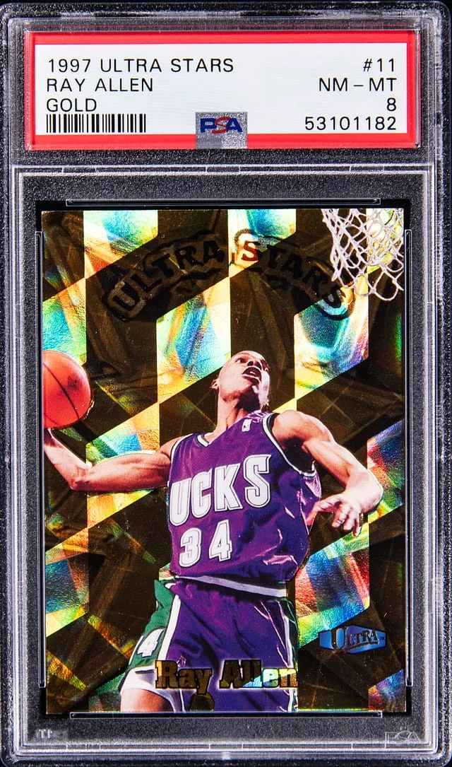 1997-98 Fleer Ultra Ray Allen Stars Gold #11 card image