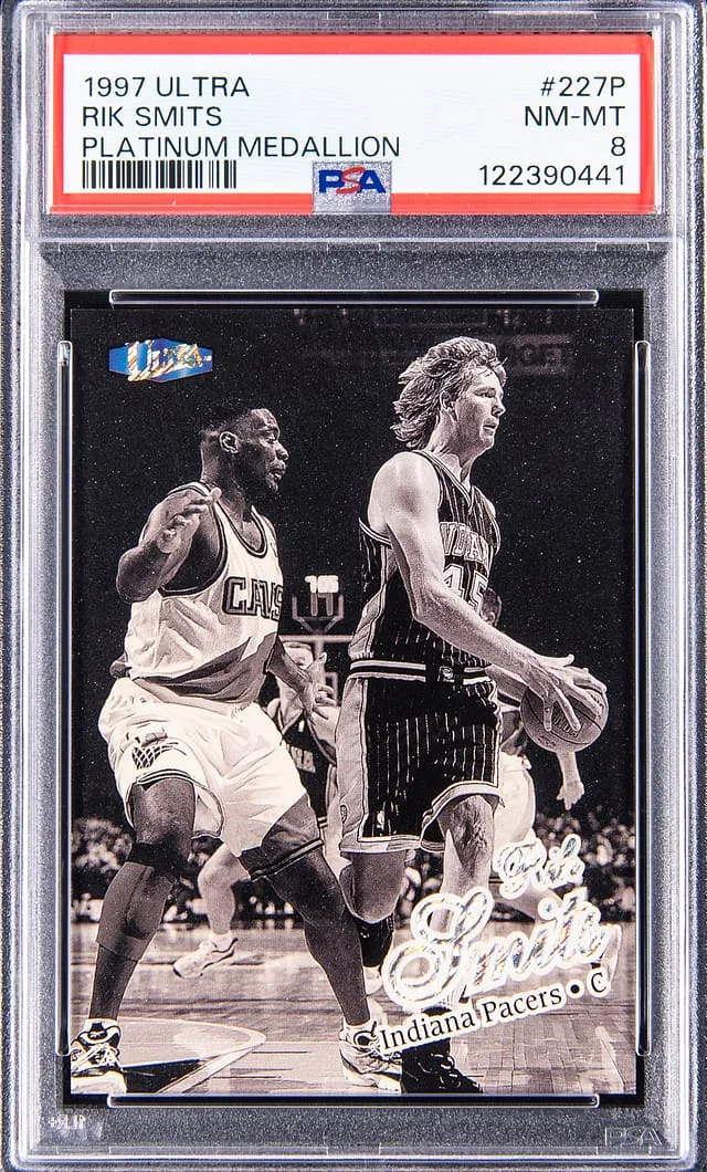 1997-98 Fleer Ultra Rik Smits Platinum Medallion #227P card image