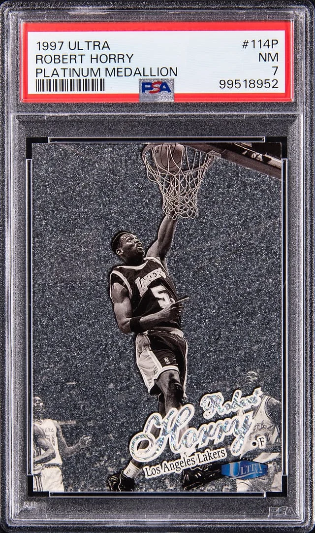 1997-98 Fleer Ultra Robert Horry Platinum Medallion #114P card image