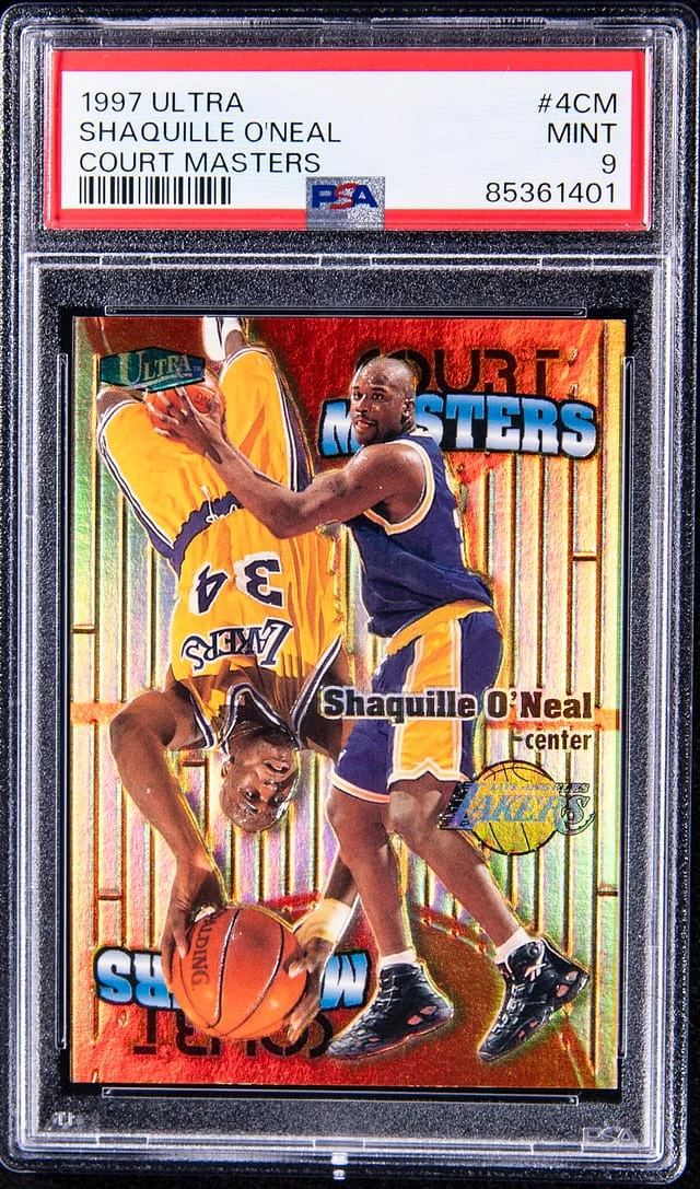 1997-98 Fleer Ultra Shaquille O'Neal Court Masters #4CM card image