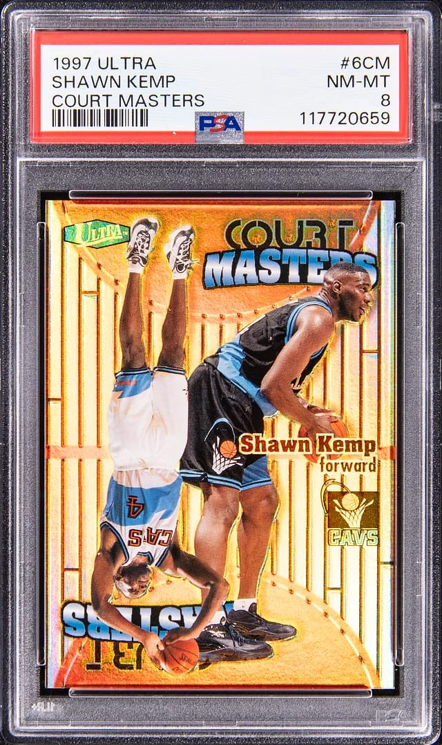1997-98 Fleer Ultra Shawn Kemp Court Masters #6CM card image