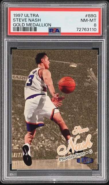 1997-98 Fleer Ultra Steve Nash Gold Medallion #88G card image