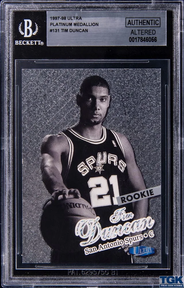 1997-98 Fleer Ultra Tim Duncan #131 card image