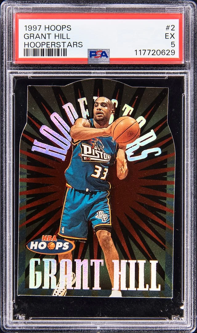 1997-98 Hoops Grant Hill Hooperstars #2 card image