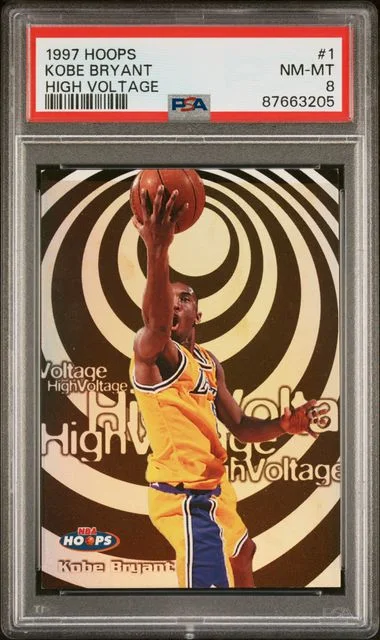 1997-98 Hoops Kobe Bryant High Voltage #1 card image