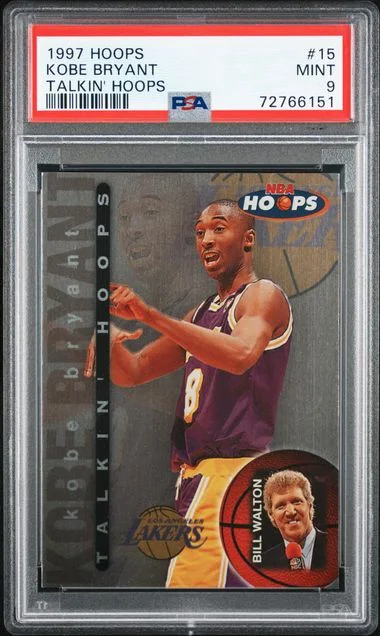 1997-98 Hoops Kobe Bryant Talkin' Hoops #15 card image