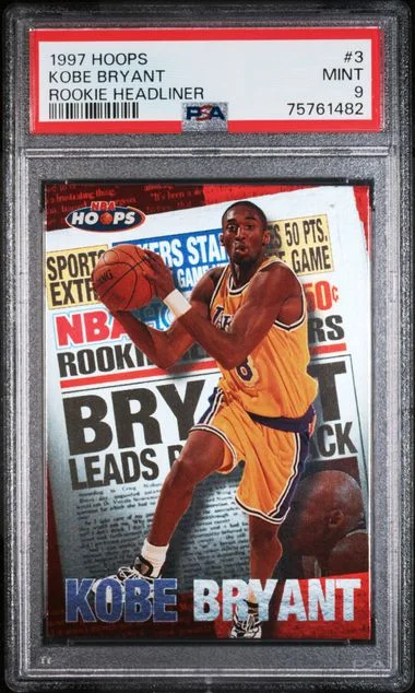1997-98 Hoops Kobe Bryant Headliner #3 card image