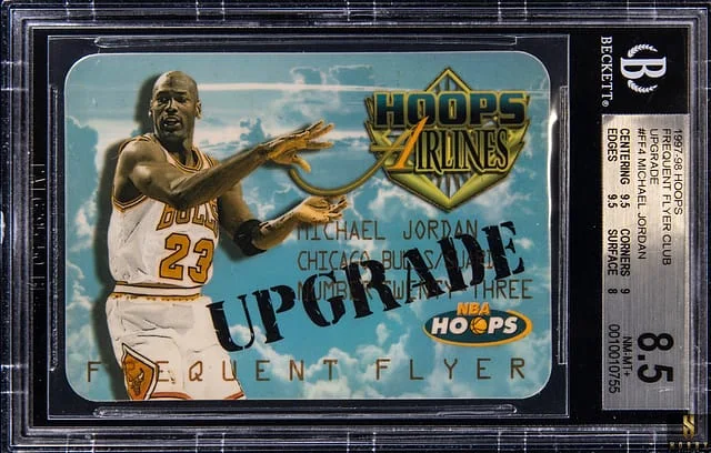 1997-98 Hoops Michael Jordan Frequent Flyer Club #FF4 card image