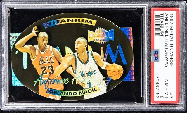 1997-98 Metal Universe Anfernee Hardway Titanium #7 card image