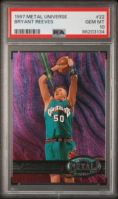 1997-98 Metal Universe Bryant Reeves #22 card image