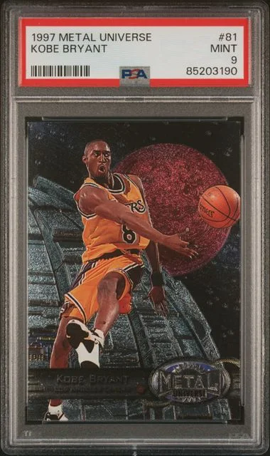 1997-98 Metal Universe Kobe Bryant #81 card image