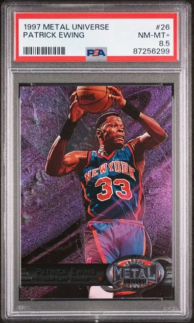 1997-98 Metal Universe Patrick Ewing #26 card image