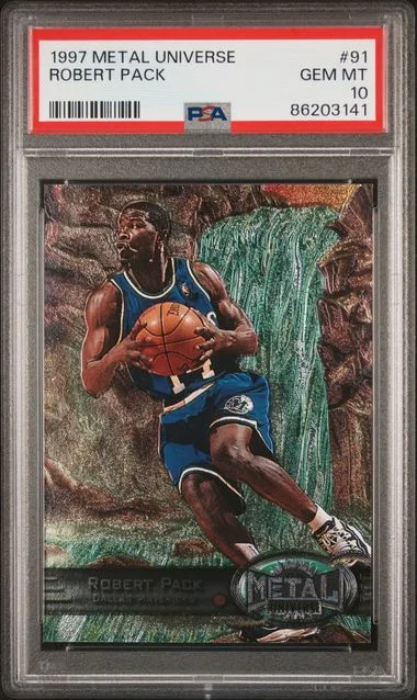 1997-98 Metal Universe Robert Pack #91 card image