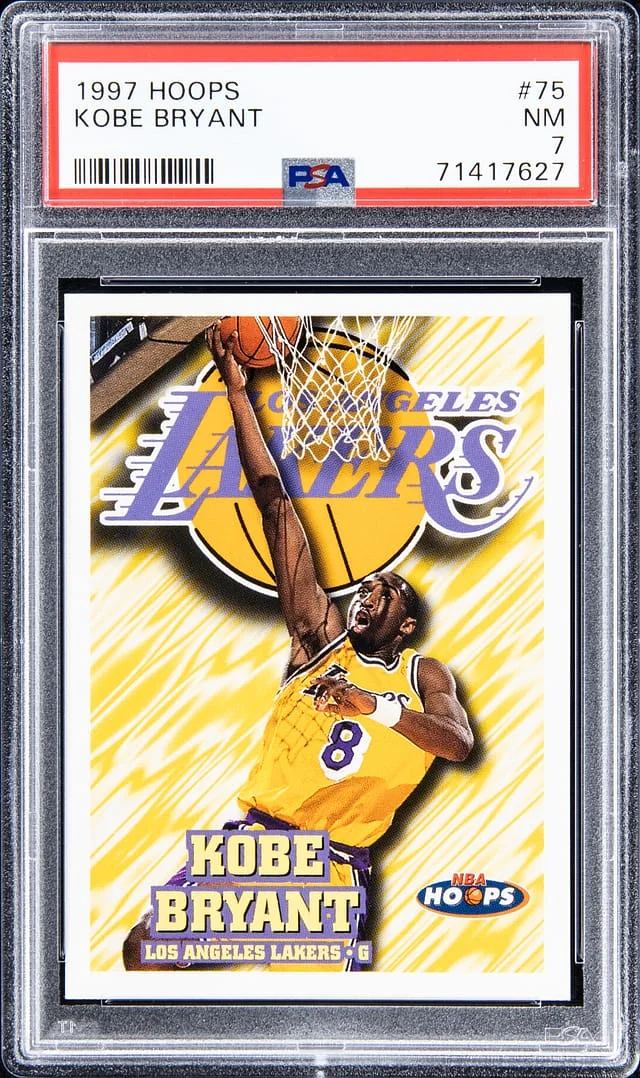 1997-98 NBA Hoops Kobe Bryant #75 card image