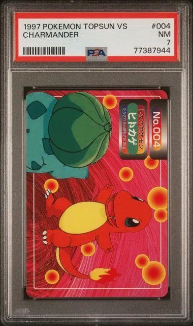1997-98 Pokemon Topsun Vs Charmander #004 card image