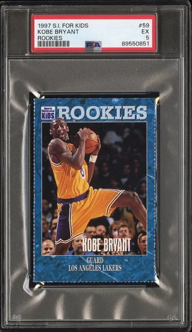 1997-98 S.I. For Kids Rookies Kobe Bryant #59 card image