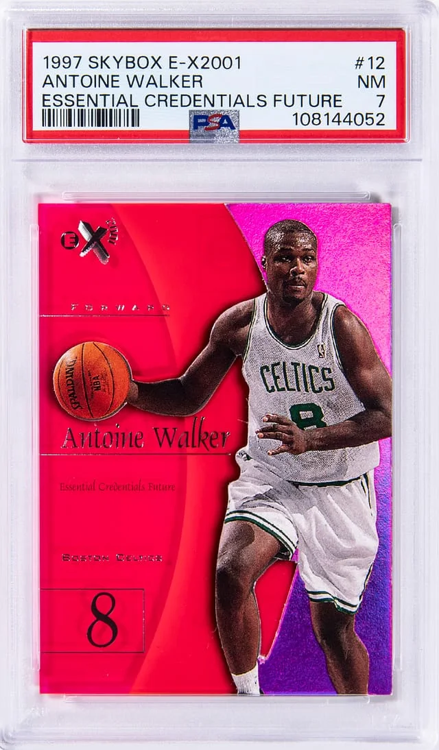 1997-98 SkyBox Antoine Walker E-X2001 Essential Credentials Future #12 card image