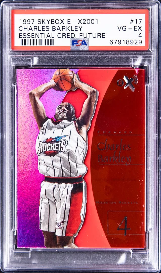 1997-98 SkyBox Charles Barkley E-X2001 Essential Credential Future #17 card image