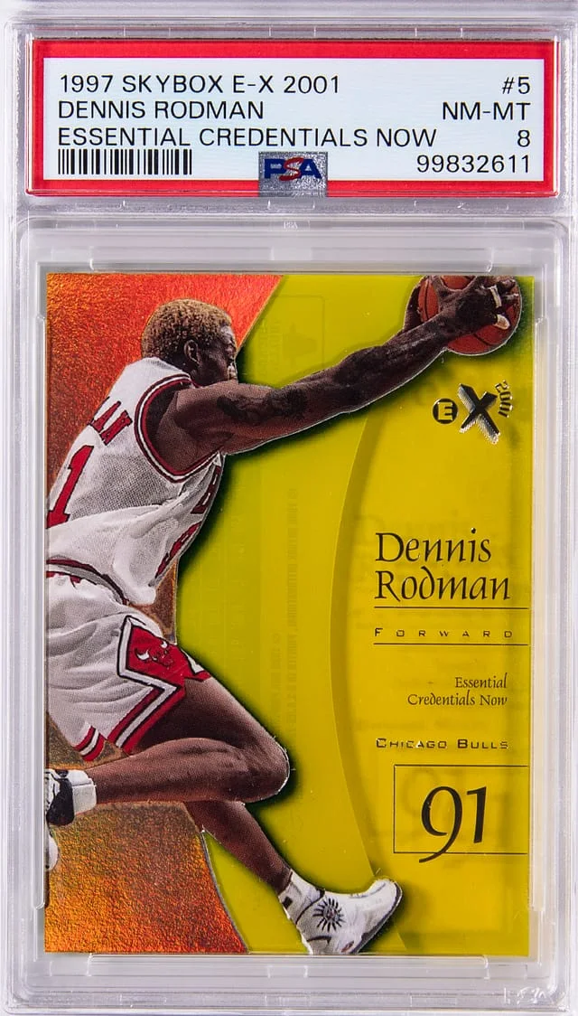 1997-98 SkyBox Dennis Rodman E-X2001 Essential Credentials Now #5 card image