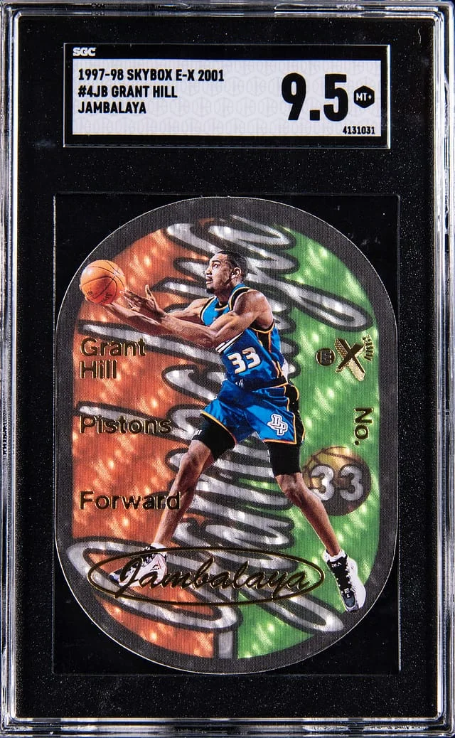 1997-98 SkyBox E-X Grant Hill 2001 Jambalaya #4JB card image