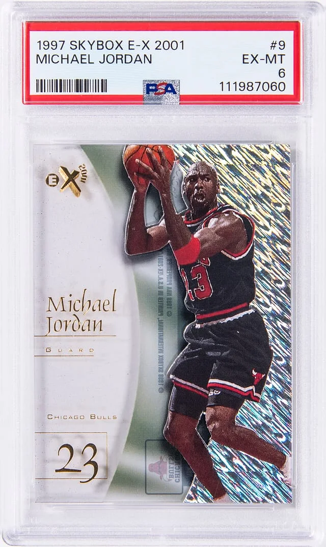 1997-98 SkyBox E-X Michael Jordan 2001 #9 card image