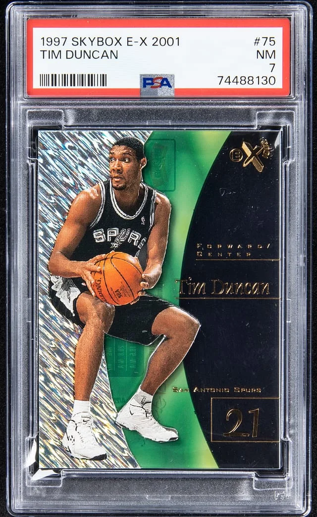 1997-98 SkyBox E-X Tim Duncan 2001 #75 card image